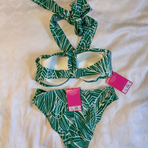 Tabitha Brown for Target - Tie Neck Bikini Top / Size D-DD - Picture 2 of 2